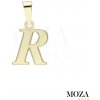MOZA gold Písmeno R MG3128