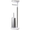 Joseph Joseph WC stojan Bathroom EasyStore bílá/nerez