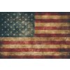 Ceduľa USA vlajka 30cm x 20cm Plechová tabuľa