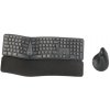 RAPOO Set klávesnice a myš 8810ME, Multi-mode, Bezdrátový set, CZ/SK, Černá 6940056131461