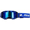 LS2 AURA PRO BLUE PINLOCK motokrosové okuliare