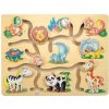 Woody Motorická hra Hlavy zvieratká-bludisko- malé