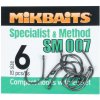 Mikbaits Specialits & Method SM 007 Hook veľ.10 10 ks