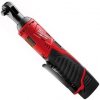 Milwaukee M12 IR-201B - Aku ráčnový utahovák (1/4