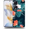 Picasee silikónový čierny obal pre Honor 90 5G - Monstera Color