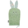EKO Žinka bavlnená s uškami Bunny Olive green 20x15 cm
