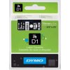 páska DYMO 45811 D1 White On Black Tape (19mm) (S0720910)