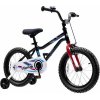 Královské dieťa: Čipmank detský bicykel - 12 palcový, čierny