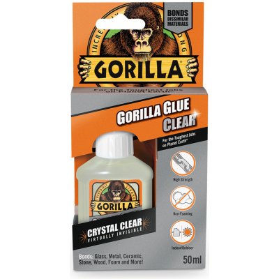 GORILLA GLUE CLEAR KRIŠTÁĽOVO ČÍRE LEPIDLO 50 ML