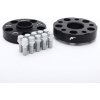 JR WHEELS Skrutkovacie podložky - JRWA2, 30mm 5x112 57,1 Čierne