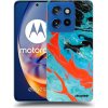 Picasee ULTIMATE CASE pro Motorola Edge 50 Neo - Blue Magma