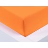 XPOSE® Detská jersey plachta EXCLUSIVE- oranžová 70x140 cm plachta Exclusive, Jersey