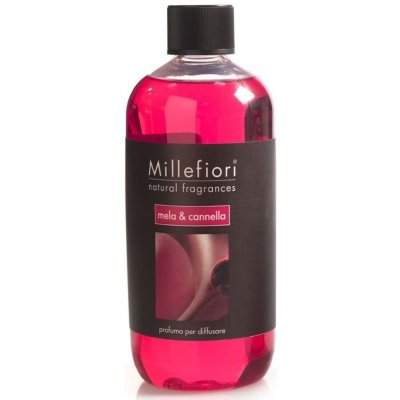 Millefiori Milano Natural Mela & Cannella - Jablko a Škorica Náplň difuzéra pre vonná steblá 250 ml