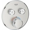 Termostat GROHE Smart Control s termostatickou baterií supersteel 29119DC0