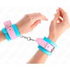 Kink - cute wrist restraints blue / pink adjustable 16-28 cm x 5 cm