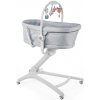 CHICCO - Postieľka/lehátko/stolička Baby Hug 4v1 - Grey