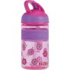 NUBY Fľaša športová 2v1 s tvrdou sklopiteľnou slamkou, 360 ml, Pink, 3+ 10x7x21 ružová