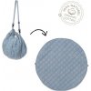 Hracia deka a Vak na hračky Play&Go Organic: Dusty Blue