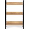Moderný regál LOFT s 3 policami, 93 cm