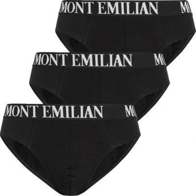 Mont Emilian Avignon Men Briefs Pack of 3 black