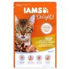 Iams Cat Adult Delights kapsička Chick&Turk. v omáčke 85g