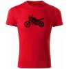 T-ričko Honda Transalp pánske tričko Farba trička: Červená, Veľkosť: 4XL