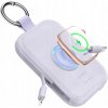 RORRY Power Bank 5000mAh s káblami pre iPhone a Apple Watch