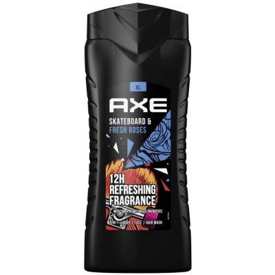 Axe pánsky sprchový gél - Skateboard and Fresh Roses (400 ml)