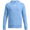 Detská mikina cez hlavu Under Armour RIVAL FLEECE HOODIE K modrá 1379792-465 - YM