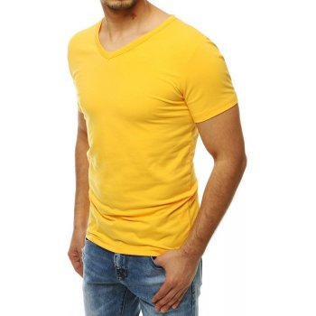 Dstreet pánske tričko Ameyalli žltá