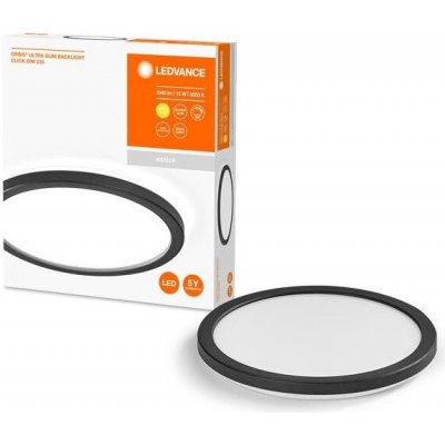Ledvance Ledvance - LED Stmievateľné stropné svietidlo ORBIS LED/15W/230V čierna P225249 + záruka 3 roky zadarmo