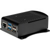 joy-it Hliníková krabička pre Raspberry Pi 5 čierna