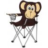Detská skladacia stolička Nils Camp opica 55x64x35cm 1x2kg