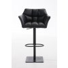 Barová stolička Damaso B, čierna