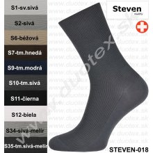 Steven Zdravotné ponožky 018 S10 tm sivá
