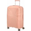 American Tourister STARVIBE SPINNER 67/24 EXP TSA 70-77 l- stredný rozšíriteľný kufor 146371 - Metallic Peach 146371