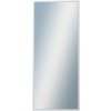 DANTIK - Zrkadlo v rámu, rozmer s rámom 60x140 cm z lišty Hliník strieborná (7005004)