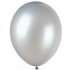 Wimex Nafukovací balónik strieborný O25cm `M` WI53595