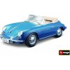 BburagoPorsche 356B Cabriolet 1961 modrá 1:18