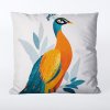 Takoy Obliečka na vankúš 45x45 nepremokavý polyester elegantný páv-HT-00324 | 45 x 45 cm