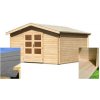 Drevený domček KARIBU BAYREUTH 6 (14527) SET LG2098 - sedlová - m2 - plexisklo - 16mm - m2 - ks - ks - ks - m - áno - ks - dvojkrídlové na pántoch - áno - 15o - 85kg/m2 - 7ks - KARIBU HOLZTECHNIK - 28