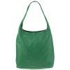 NovaKabelka.sk Camila Verde kožená talianska kabelka zelená