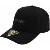 Oakley 6 Panel Stretch Metallic Cap Black - S/M
