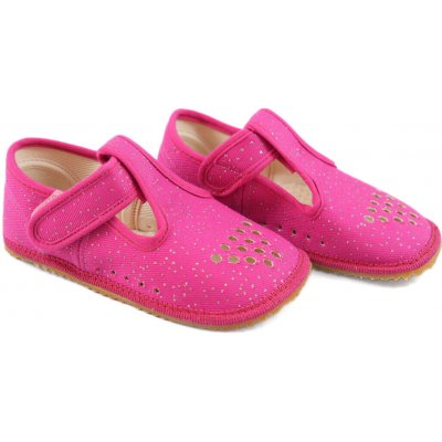 Beda papuče Shine Perforation Wide Pink