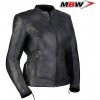 MBW OLIVIA Lady - dámská černá kožená moto bunda - 44 - doprava zdarma