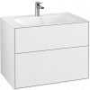 Villeroy & Boch Finion skrinka 79.6x49.8x59.1 cm závesná kúpeľňová skrinka pod umývadlo biela F01000GF
