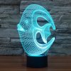 Beling Detská lampa, Korálová ryba, 7 farebná QS272