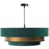 BPS Koncept Triniti závesné svietidlo 1x60 W zelená-zlatá 050-075-60
