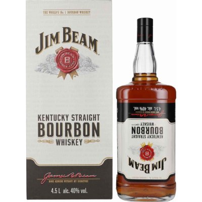 Jim Beam 40% 4,5 l (darčekové balenie kolíska)