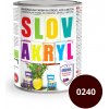 Slovakryl 0240 0,75kg tmavohnedý